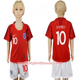 Maillot/Tenue Angleterre Rooney 10 Enfant Extérieur Coupe du monde 2018